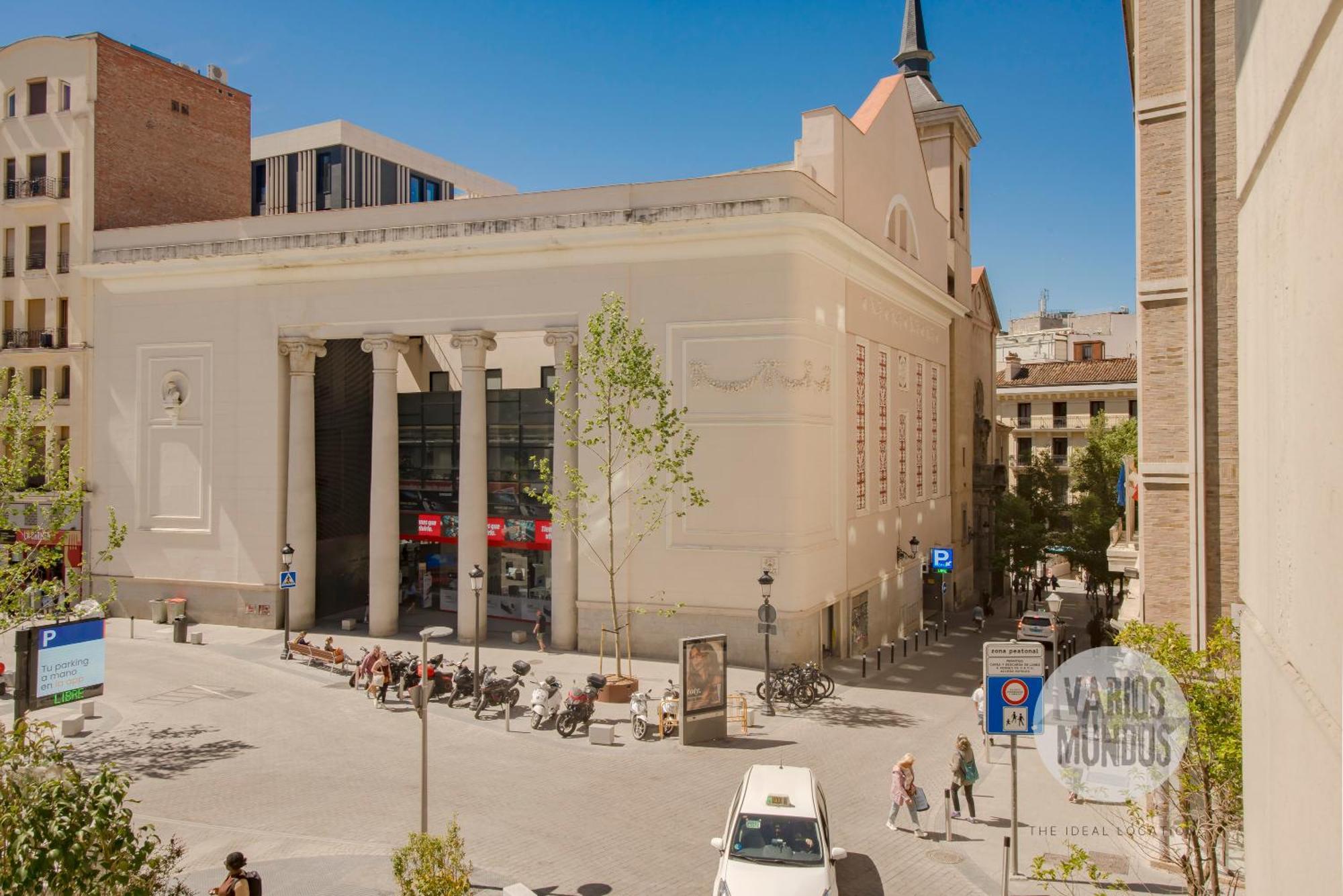 Bright Apt Para 4Pax En Gran Via-Plaza De Carmen E2 마드리드 외부 사진