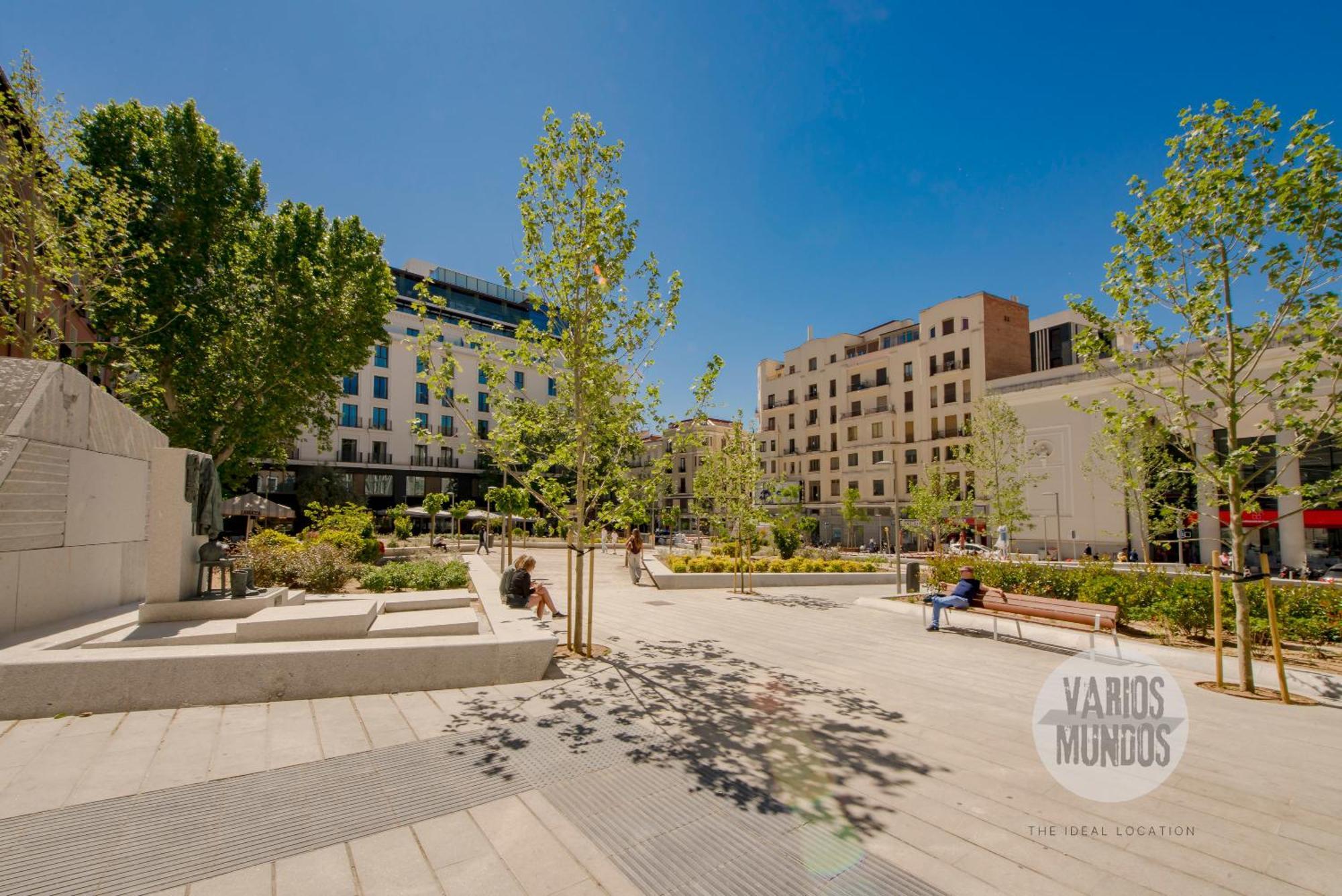 Bright Apt Para 4Pax En Gran Via-Plaza De Carmen E2 마드리드 외부 사진